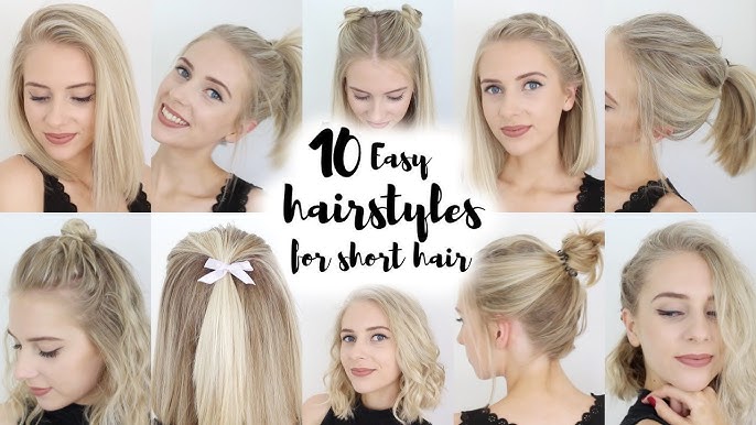 Short Hair Styles Braids: Cute and Simple Hairstyles That You Can do All by Yourself at Home