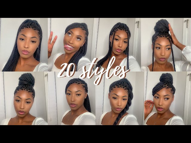 Fun Hairstyles to Do With Knotless Braids to Switch Up Your Look