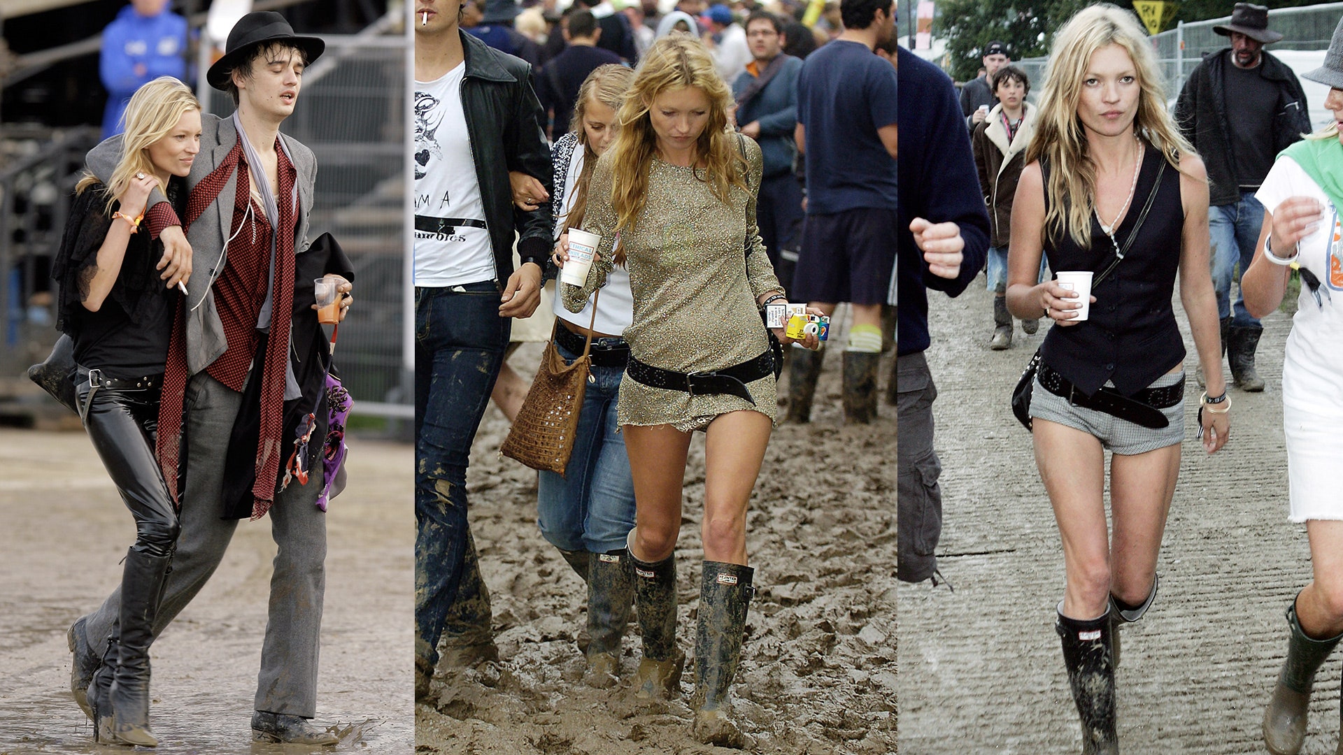 Kate Moss Glastonbury Outfits: How to Dress Like a Rock Star