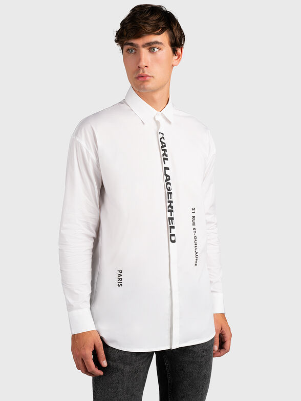 Where to Buy a Karl Lagerfeld White Shirt?