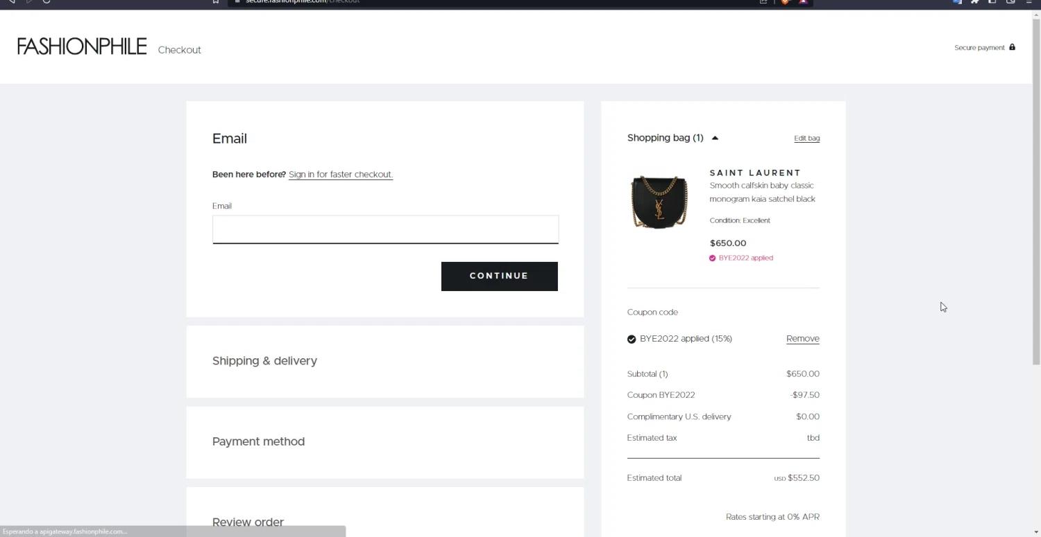 Where to get the FASHIONPHILE code? Big savings inside.
