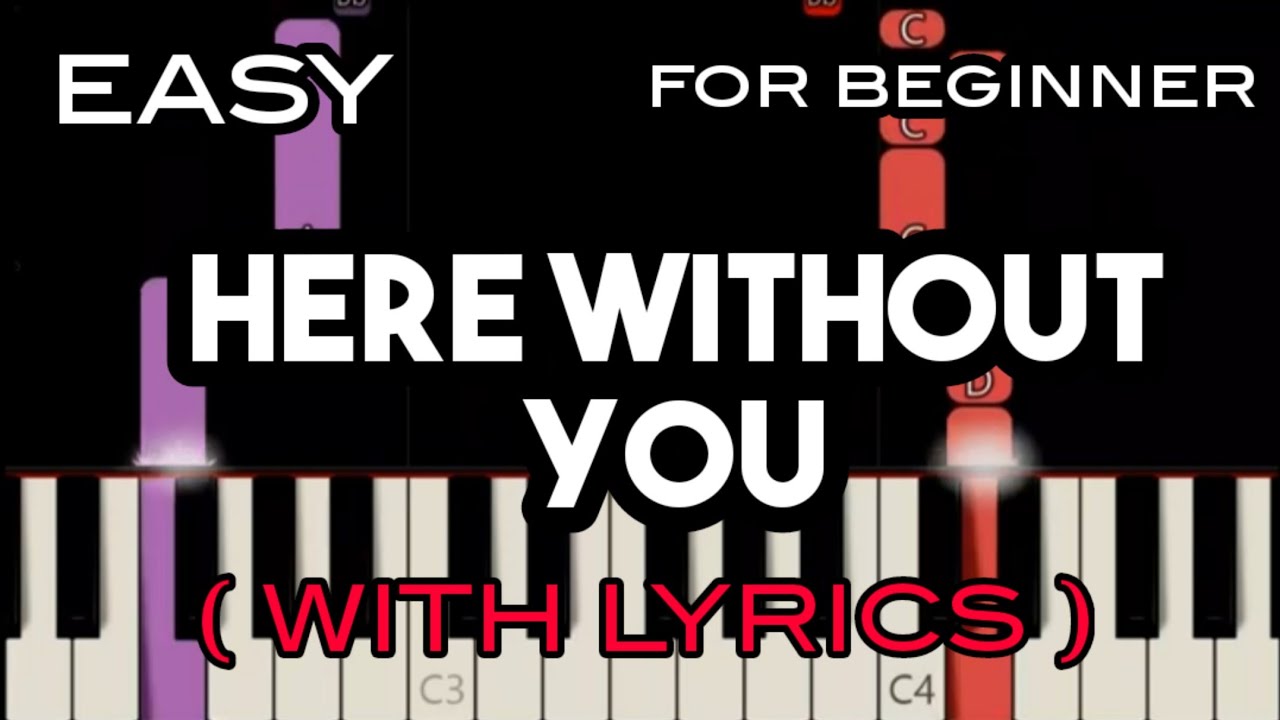 Learn 3 Doors Down All I Think About Is You (Easy Piano Tutorial Here)