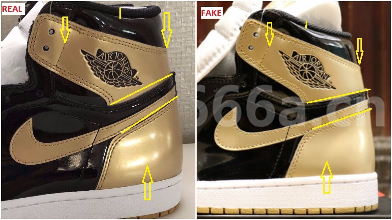 Gold Jordan 11 High: Real vs. Fake, Learn How to Spot the Difference!