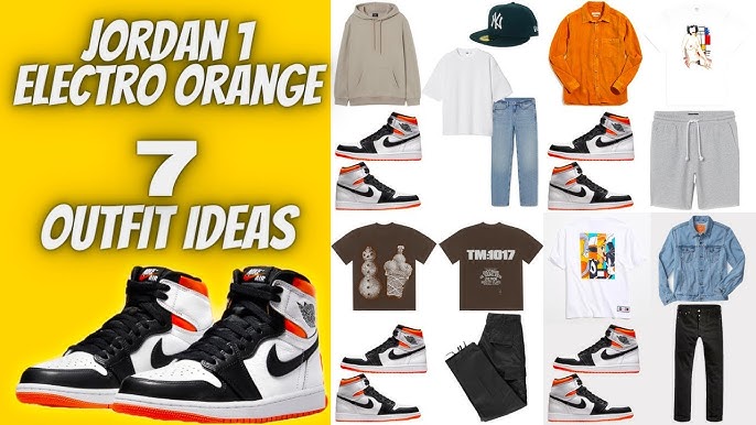 How to style orange black 1s? Easy outfit ideas to make these trendy, eye-catching sneakers the statement piece of your wardrobe.