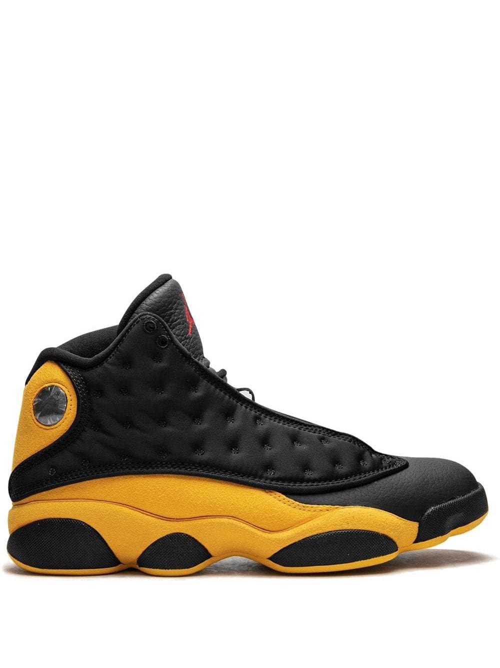 black and yellow jordan 10