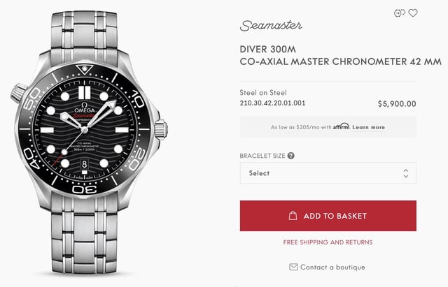 How much does an omega brand on arm cost? Here are the pricing details!
