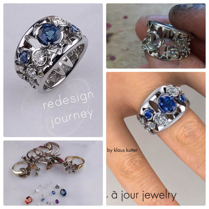 Before and After Wedding Ring Redesign: Fresh Looks for Old Rings.