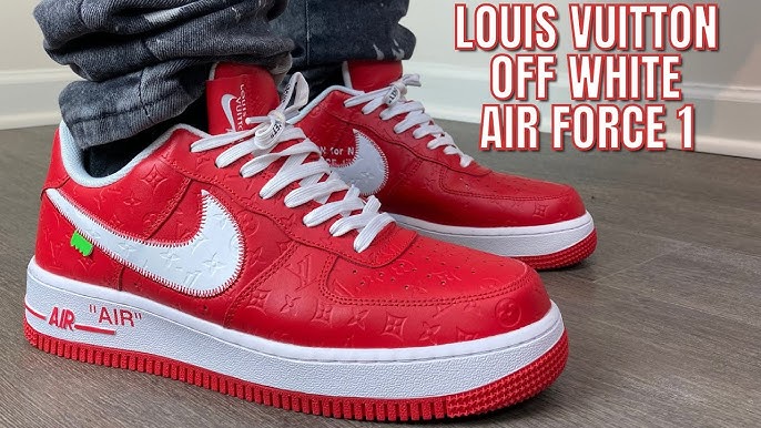 Unboxing the lv off white af1: First Impressions and On-Feet Look