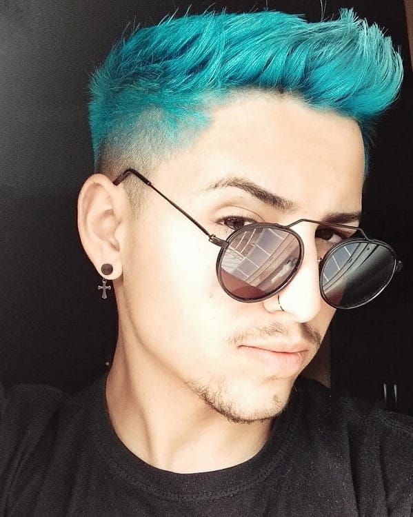 Blue hair guy styles: Get inspired for your next look!