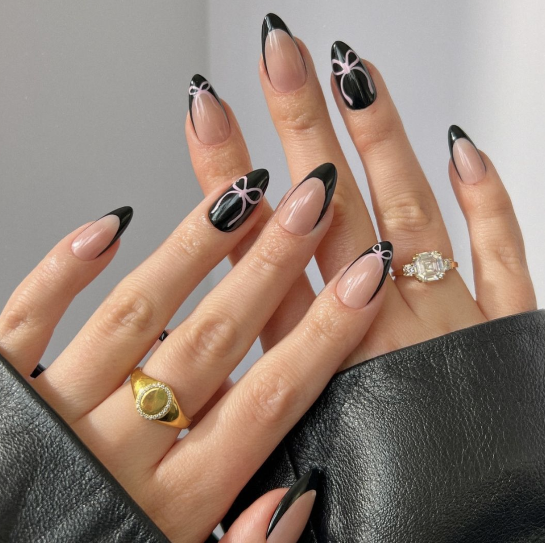 Best Nail Ideas Black for 2024 (Simple Black Nail Art to Try at Home)