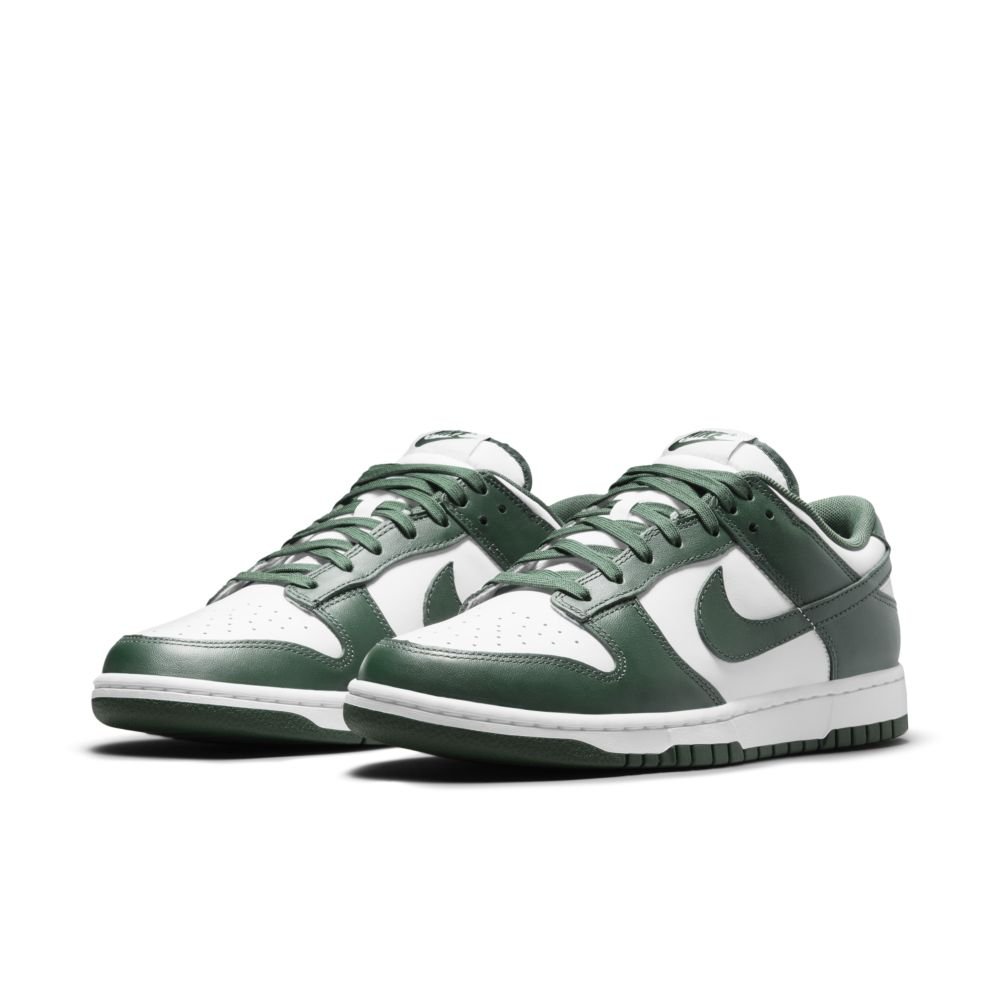 green and white nike dunks