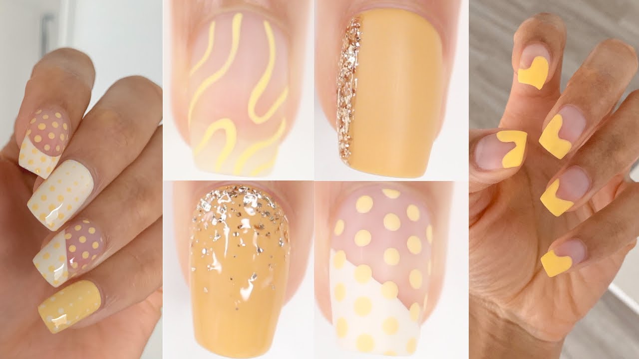 Cute Yellow Nail Designs: Easy Ideas You Can Do at Home!