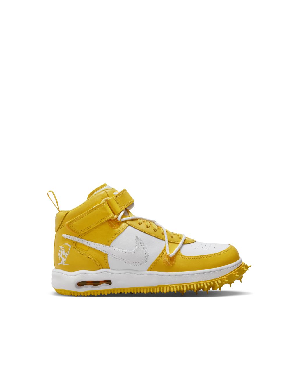 off white shoes yellow