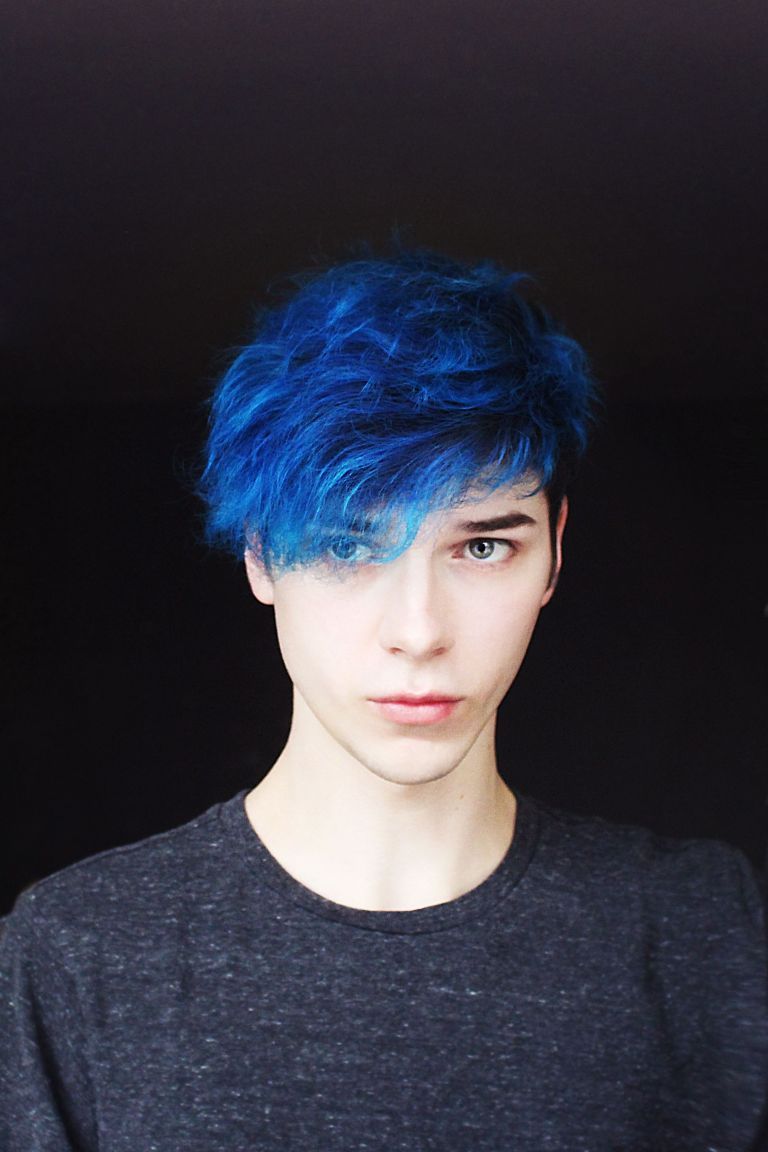 Blue hair guy styles: Get inspired for your next look!