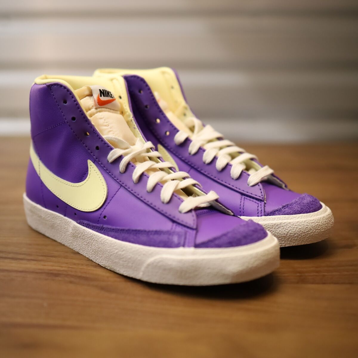 nike blazer purple