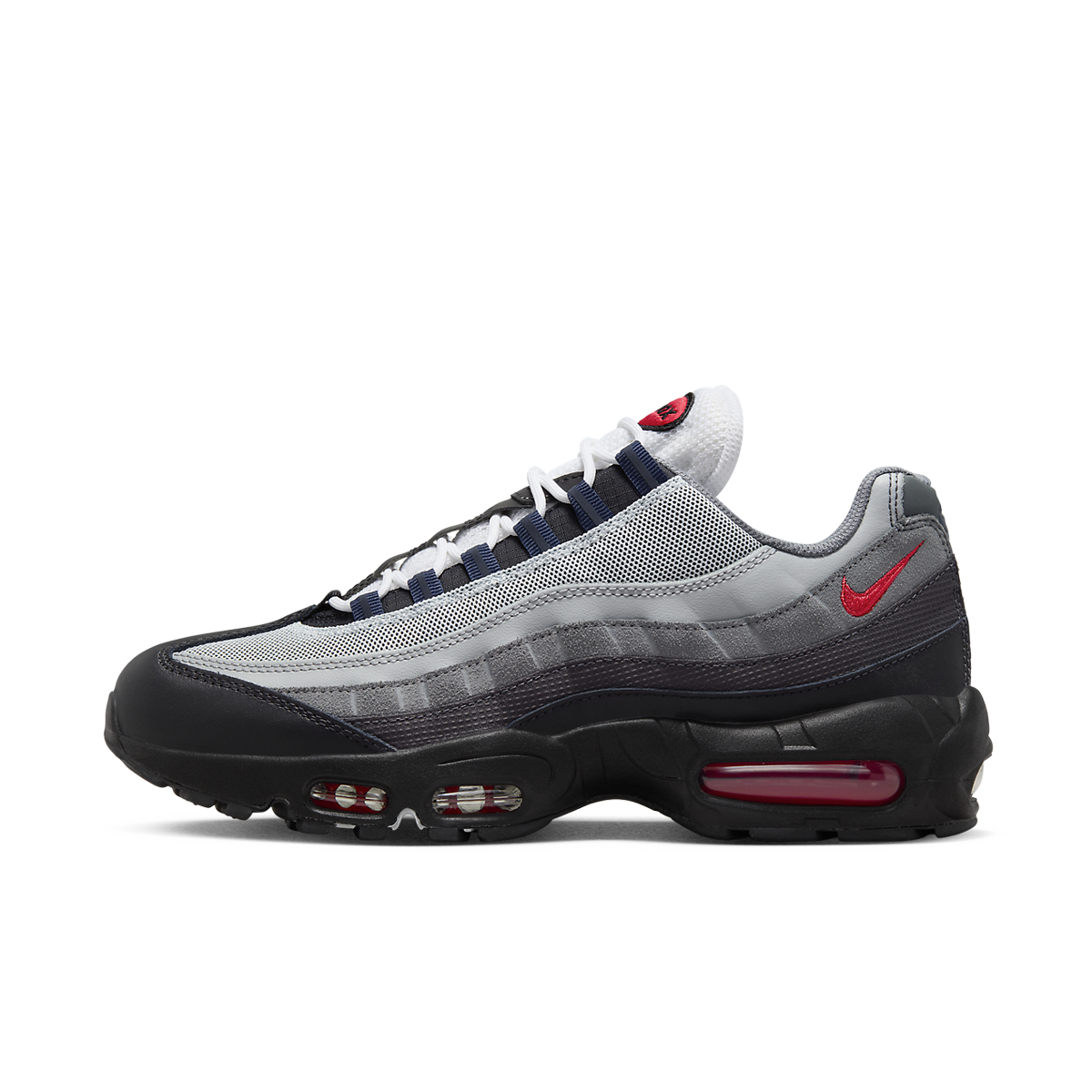 air max 95 gray and red