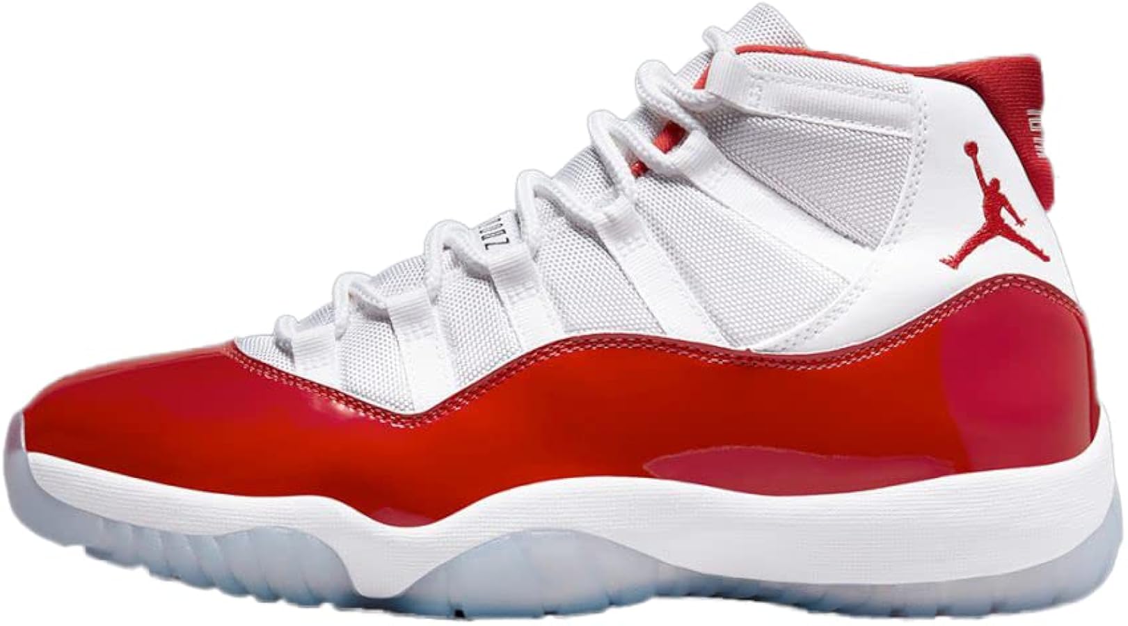 jordans red and white