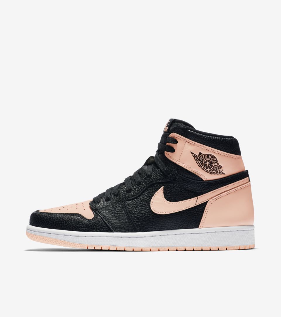black and pink retro jordans