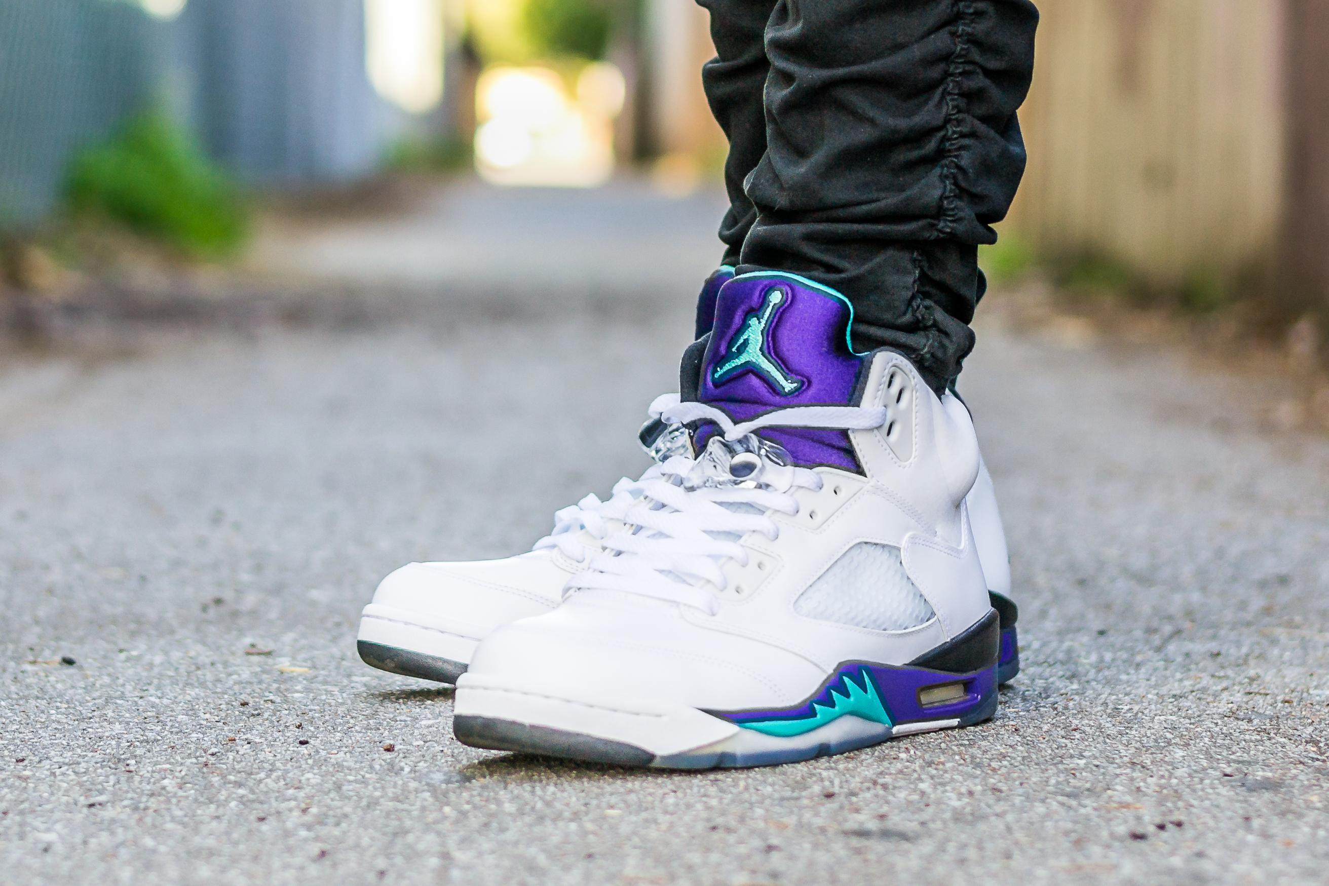retro 5 grape