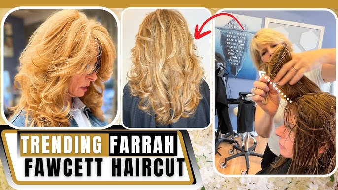 Channel Your Inner Farah Fawcett: Mastering the Feathered Hair Look