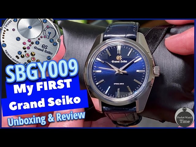 Unboxing the Grand Seiko SBGY011: First impressions and key features.