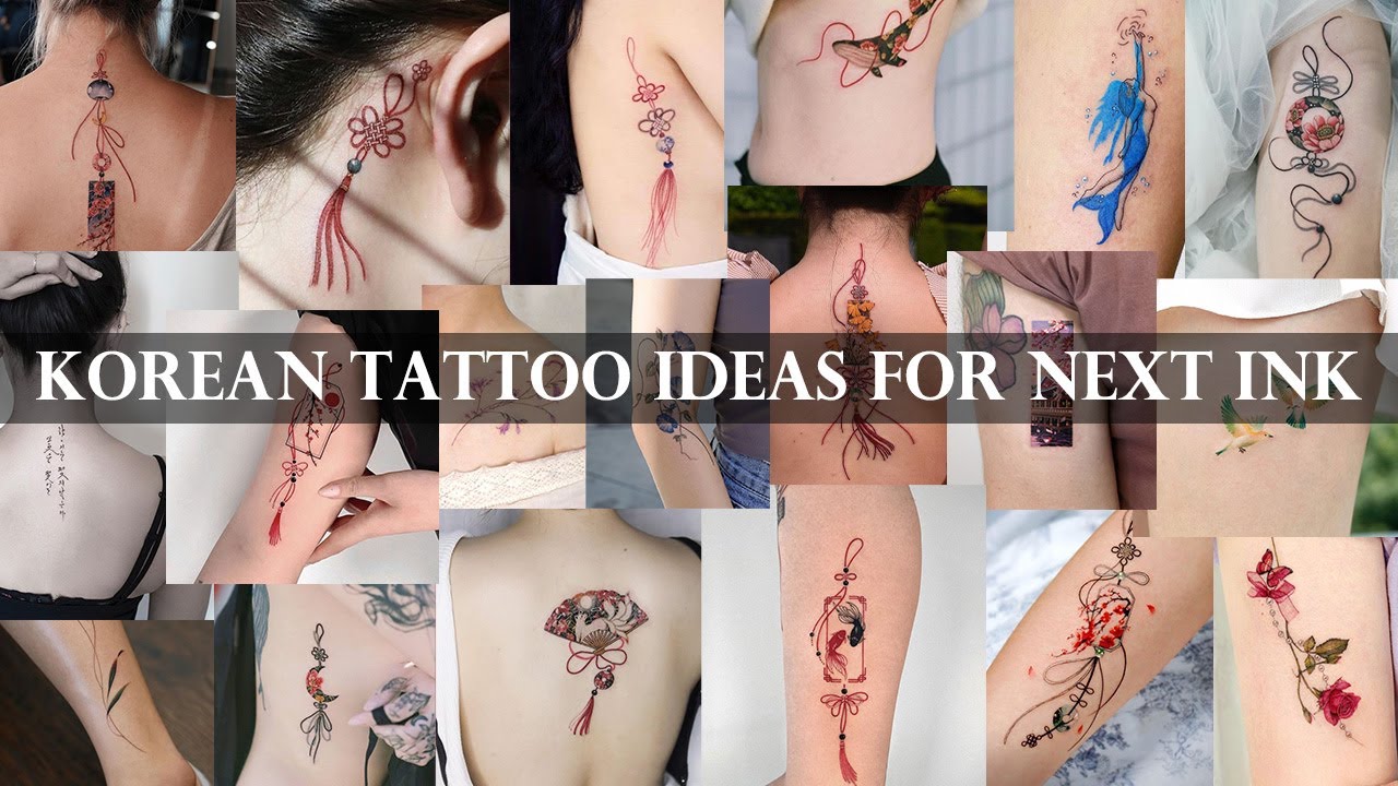 Tattooed Korean: Cool Ink Ideas and Inspiration for Your Next Design!