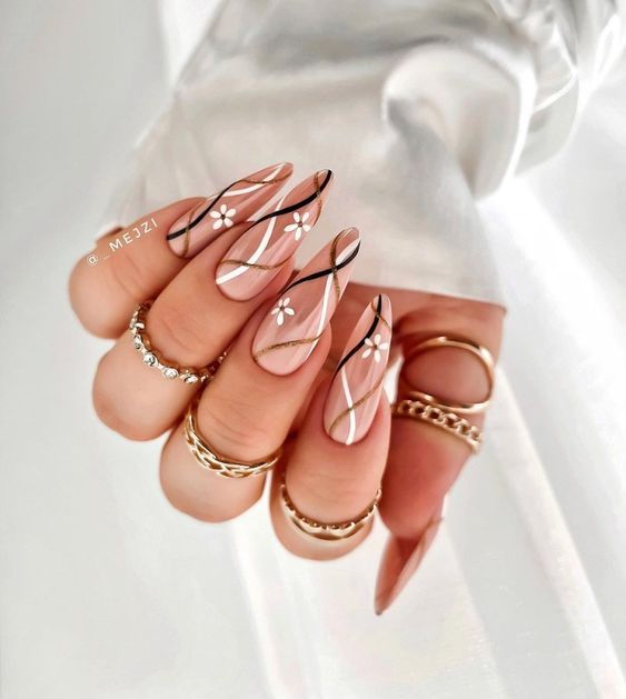 Trendy Classy Almond Nails Inspo (Best Designs and Colors for Almond Shaped Nails)