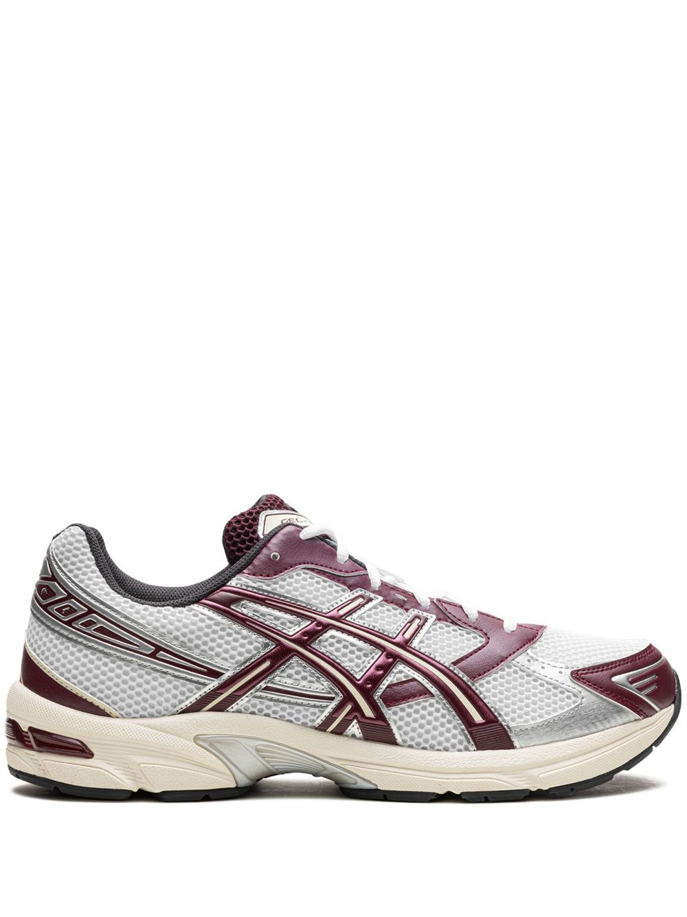 burgundy asics