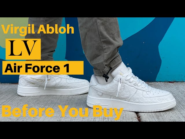 Unboxing the lv off white af1: First Impressions and On-Feet Look