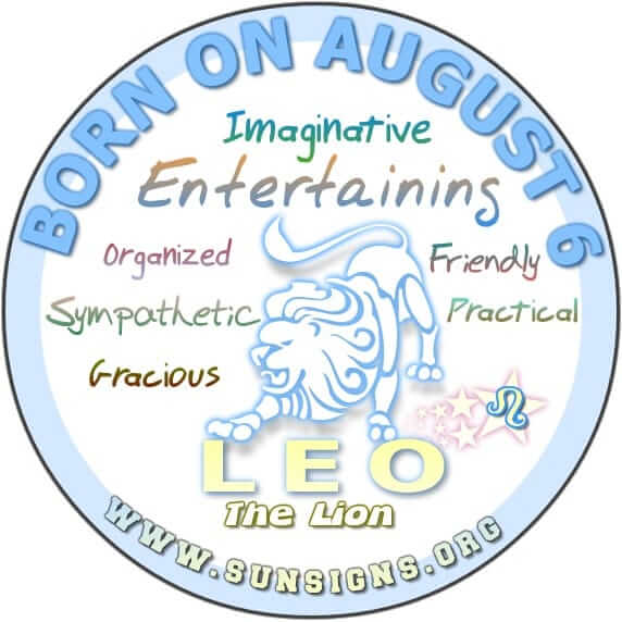 People born on August 6 is what zodiac sign? Discover the Leo Personality!